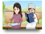 ندى تحب الرسم 